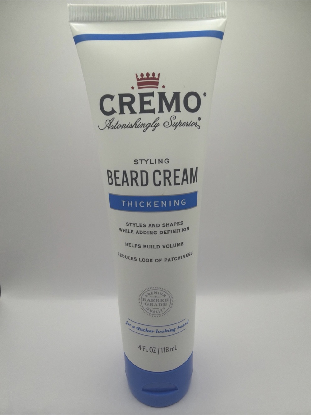 Cremo Thickening Beard Cream 4 fl oz Brand New Sealed